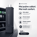 DRIVARO LinkDrive Mini Pro - adaptor wireless CarPlay Android Auto DRIVARO